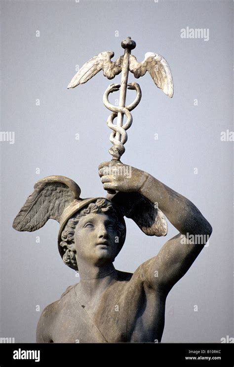 hermes with caduceus.